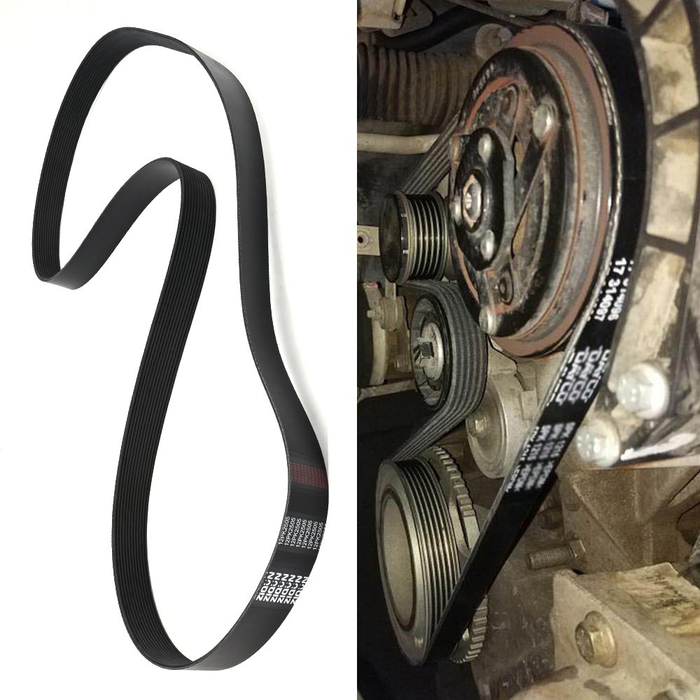 Custom Auto Engine Generator Belt Black High Transmission PK Rib Belt Fan Belt for Truck