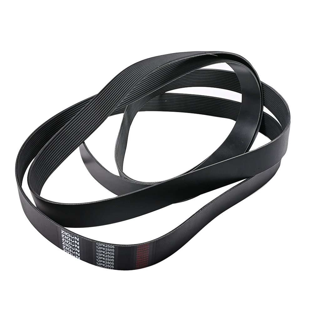 Custom Auto Engine Generator Belt Black High Transmission PK Rib Belt Fan Belt for Truck