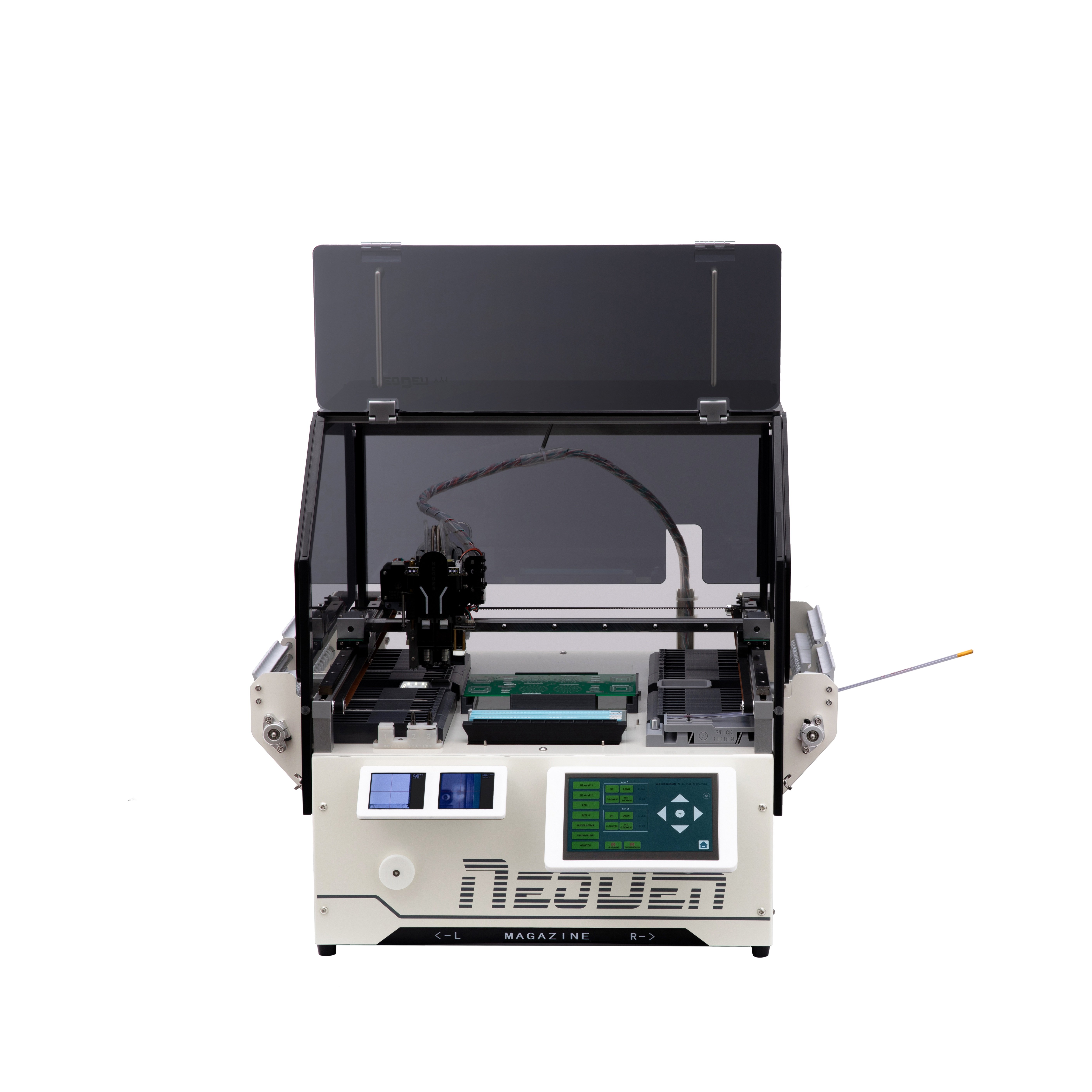 NeoDen YY1 2 Heads Mini Low Price Smd Placer Machine Pcb Board Production Line Surface Mount Technology Manufacturing Equipment