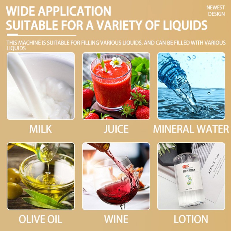 Auto Spray Bottle Chemical Liquid Filling Capping Labeling Machine Line With Vibratory Bowl