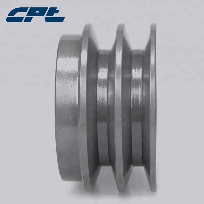Double grooves 2AK series v belt pulley material cast iron for A, 4L, 3L belts