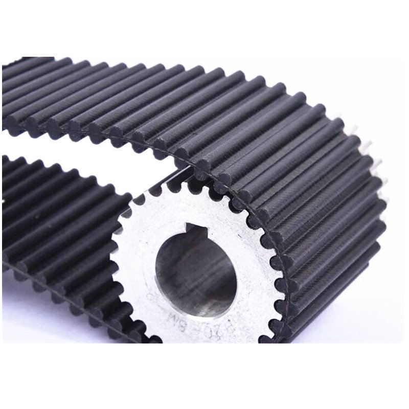 HTD Synchronous Timing Belt Type Arc Tooth Rubber and Polyurethane 8M Automatic door machine belt