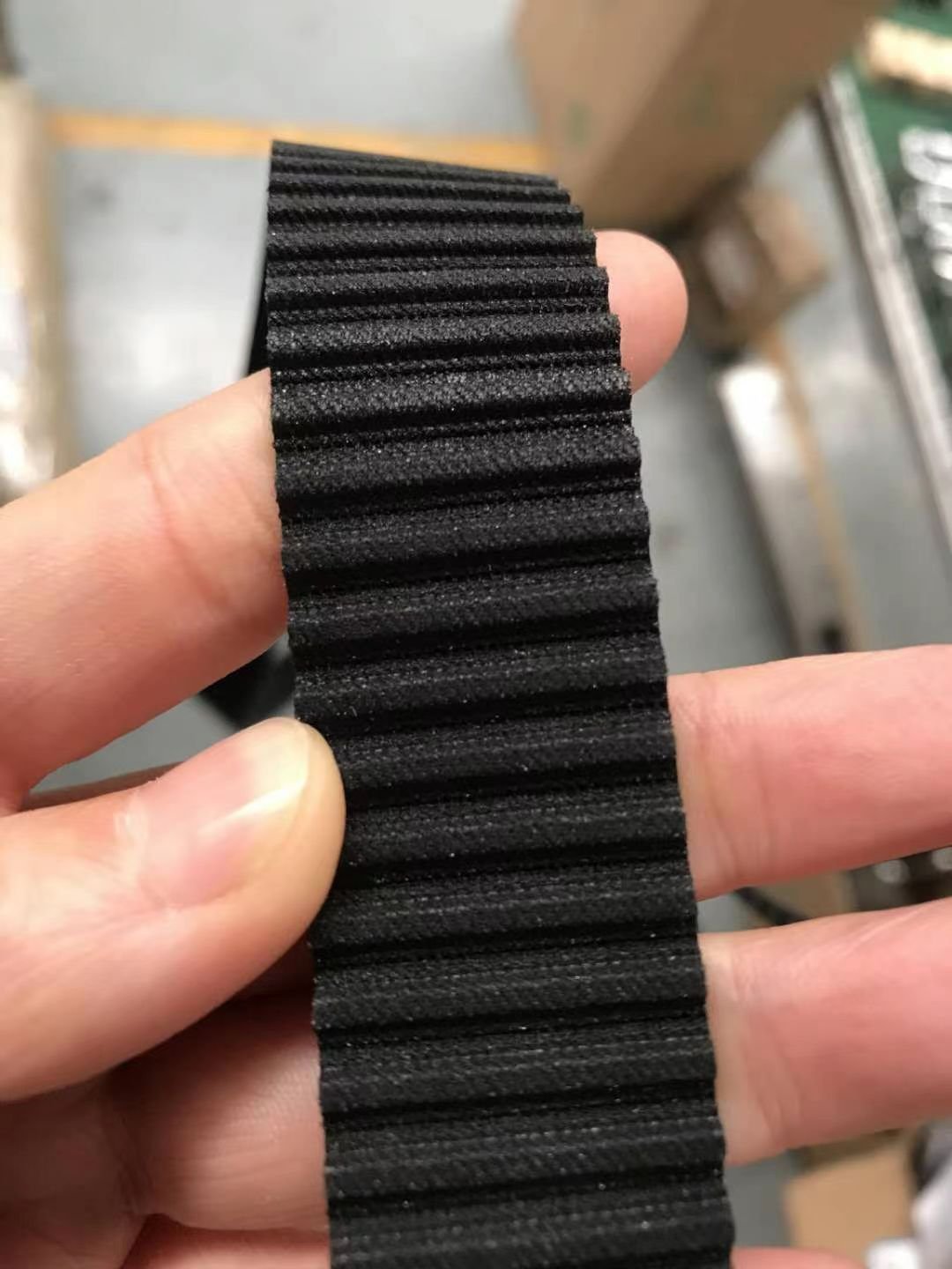 HTD Synchronous Timing Belt Type Arc Tooth Rubber and Polyurethane 8M Automatic door machine belt