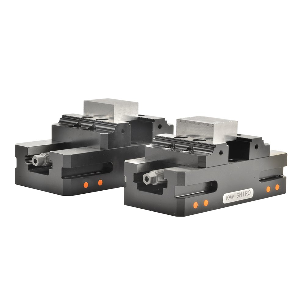 5axis CNC Tools Metalworking 130*80mm Self Centering Vise Cnc Lathe Machine Lang 5th Axis Vise Precision Kamishiro Vice