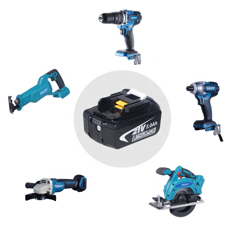 21V Portable Electric Cordless Drill Kit Factory Power Tools 18V Lithium Battery Brushless for Home or Workshop Use