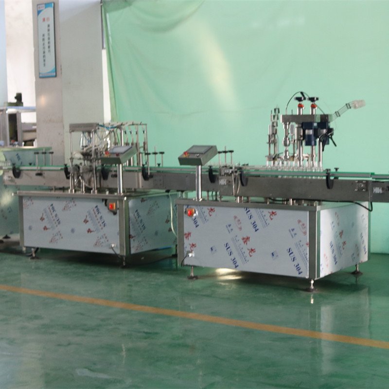 Direct Factory Supply 4 Head Rotary Auto Liquid Nasal Spray Bottle Filling Machine