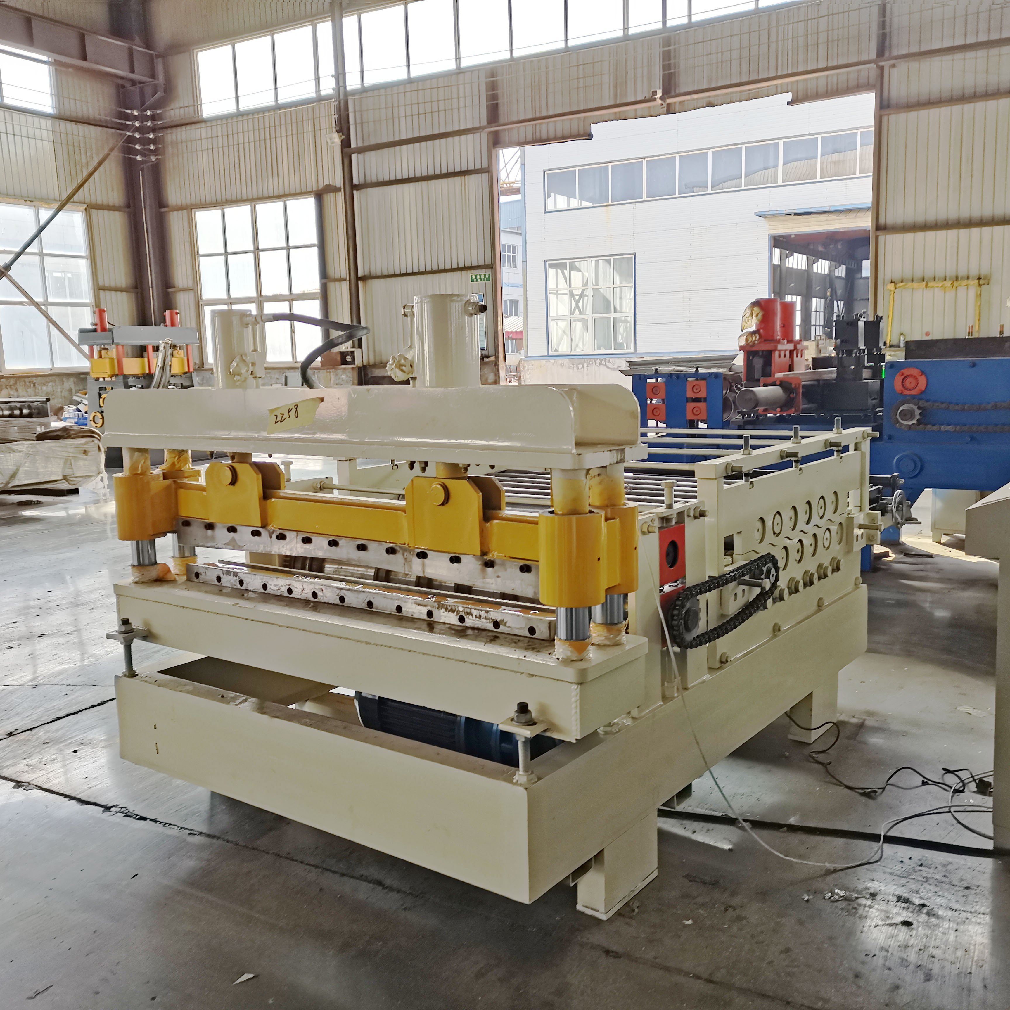 Plate Leveling Coiled Steel Straightener Sheet Metal Straightening Machine Price