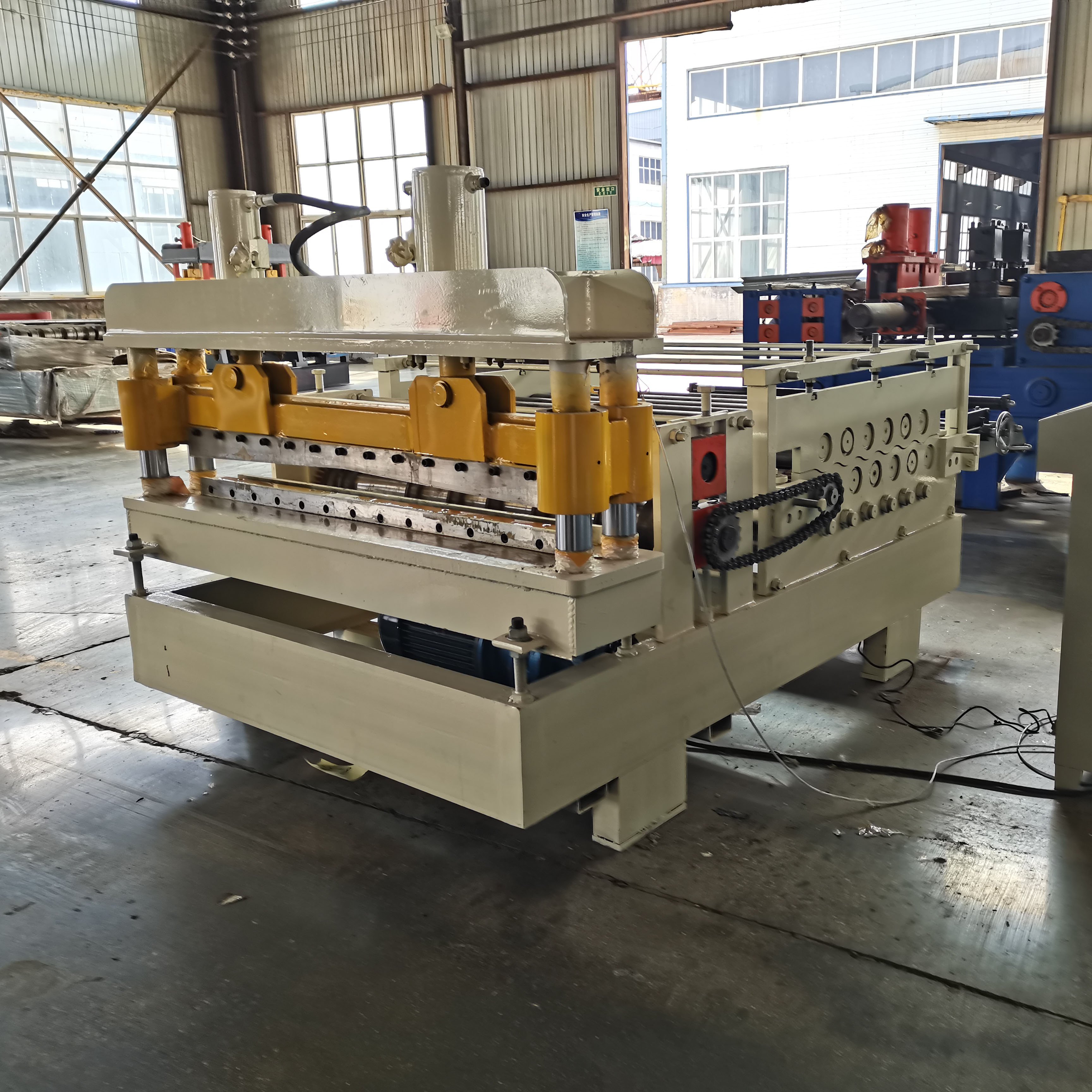 Plate Leveling Coiled Steel Straightener Sheet Metal Straightening Machine Price