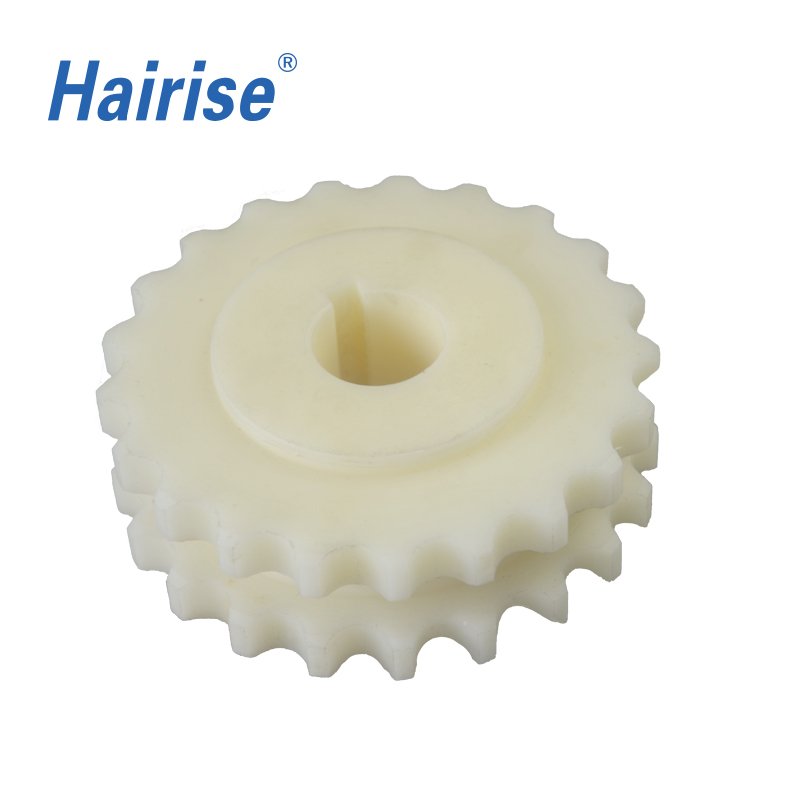 Hairise Industrial Har820 Top Chain Drive Machined Sprocket Injection Sprocket Conveyor Nylon Plastic Sprocket In Good Quality