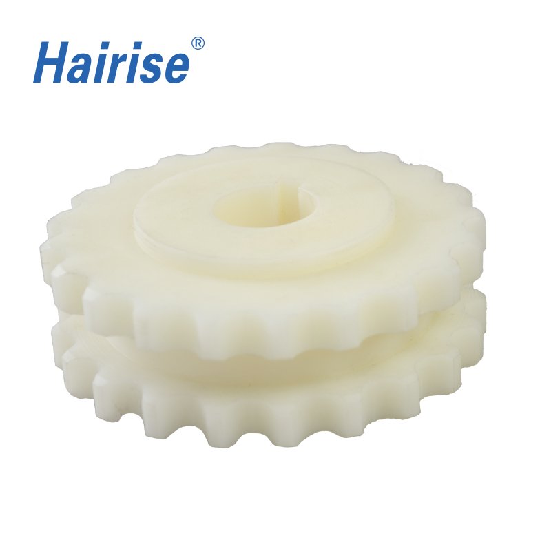Hairise Industrial Har820 Top Chain Drive Machined Sprocket Injection Sprocket Conveyor Nylon Plastic Sprocket In Good Quality