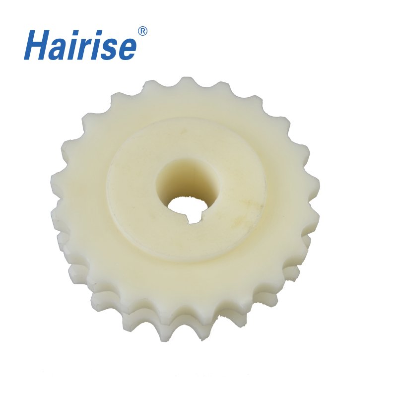 Hairise Industrial Har820 Top Chain Drive Machined Sprocket Injection Sprocket Conveyor Nylon Plastic Sprocket In Good Quality