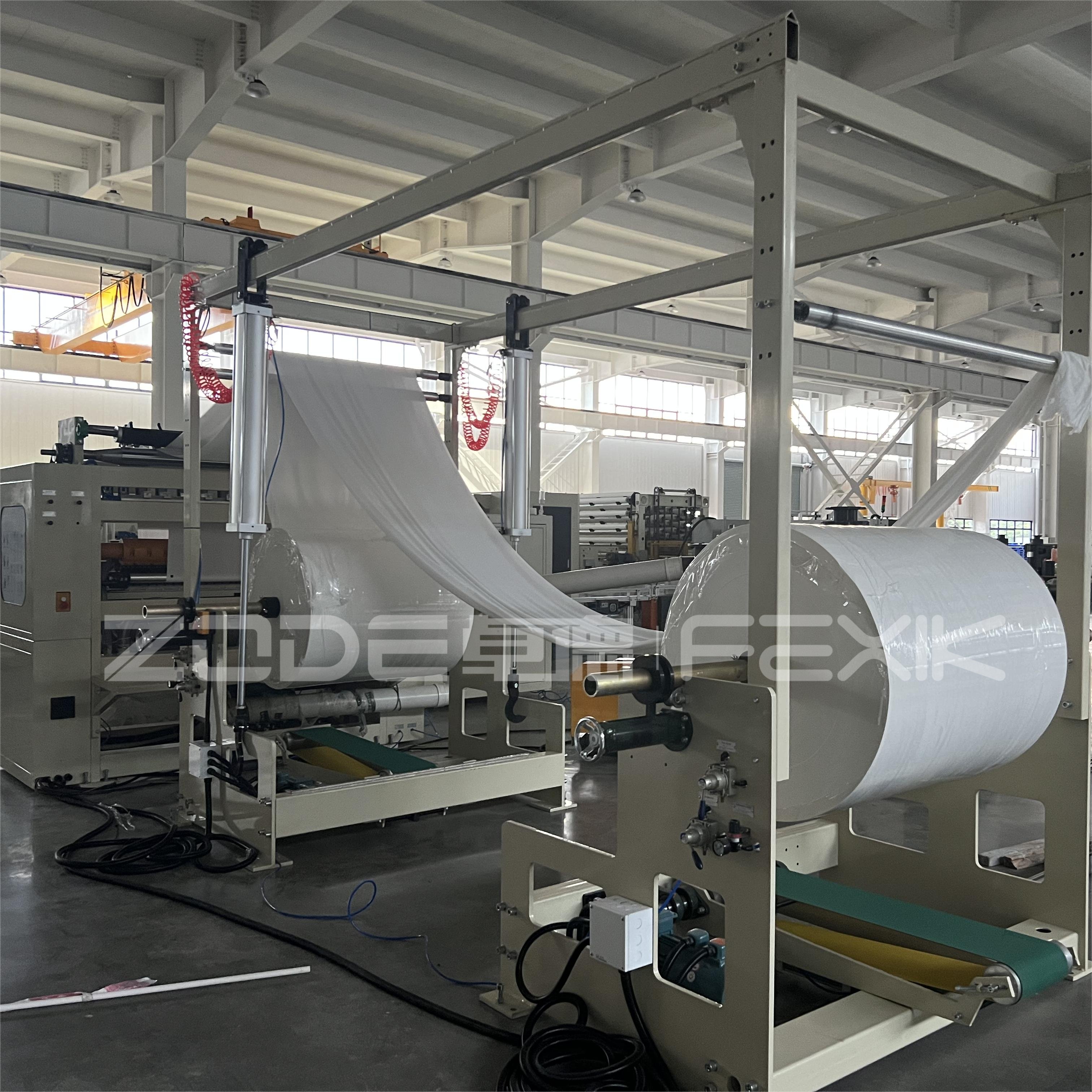 Automatic Facial Tissue Making Production Line Facial Tissue V Folding Machine 130m/min Tissue Paper Folding Equipment