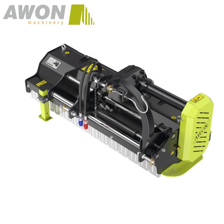 Hot Sales Side-shift Mounted Lawn Mower with Hydraulic Avoidance Disc