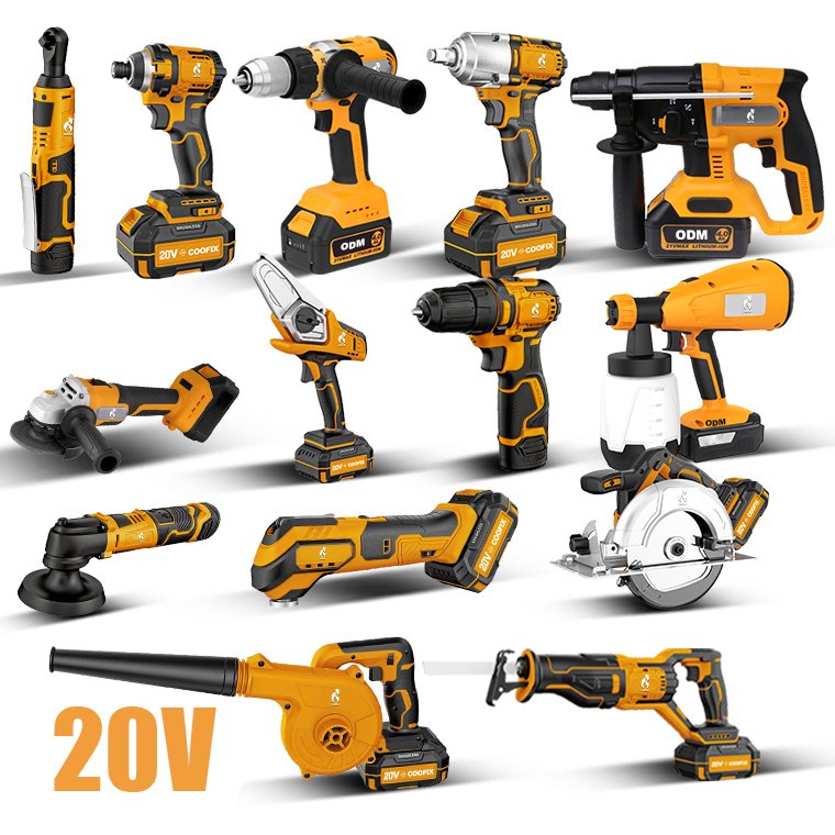 Power Tools High Performance Cordless Drills 18V 1.5Ah Cordless Drill Cordless Screwdriver Drill Lithium Battery Power Tools Kit