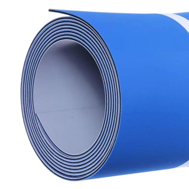 high anti-static blue/gray nylon transmission flat belt