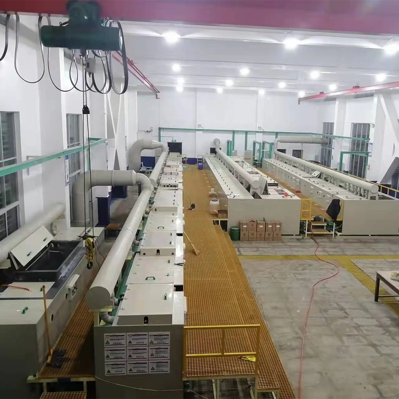 Factory Supplier Plating Metal Machines Nickel Gold Equipment Line With Racks