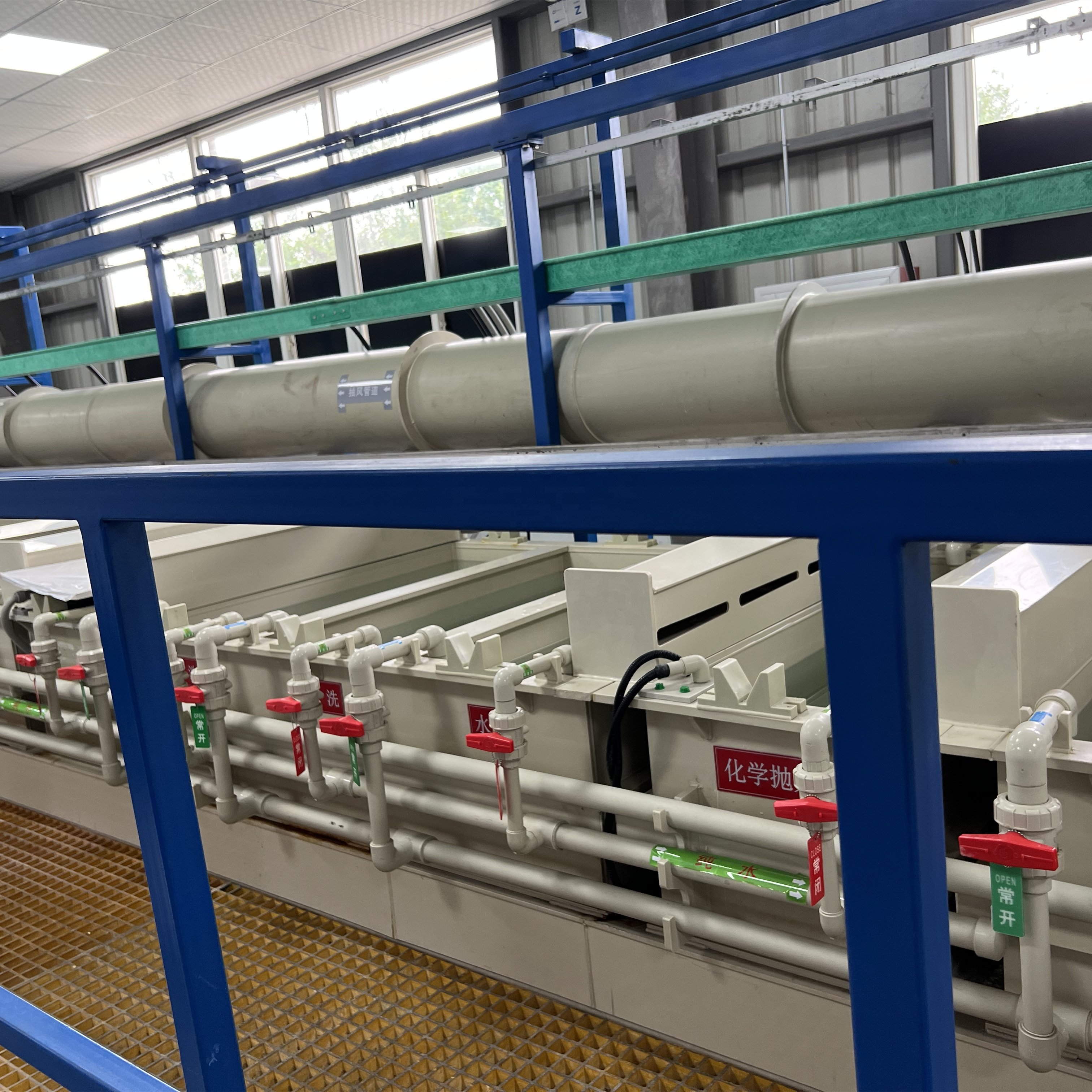Factory Supplier Plating Metal Machines Nickel Gold Equipment Line With Racks