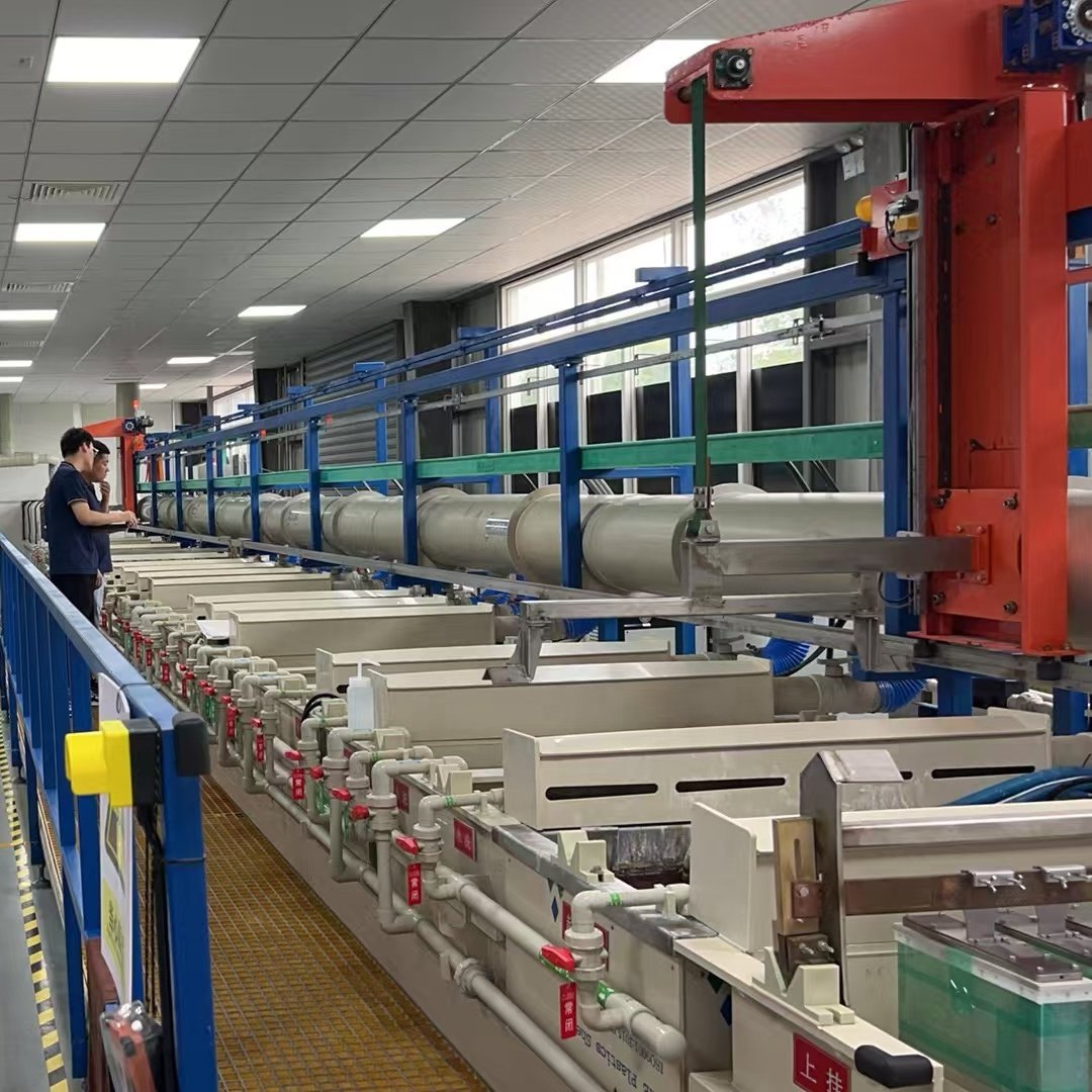 Factory Supplier Plating Metal Machines Nickel Gold Equipment Line With Racks