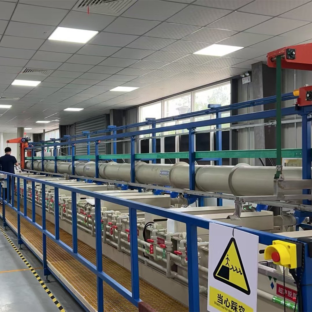 Factory Supplier Plating Metal Machines Nickel Gold Equipment Line With Racks