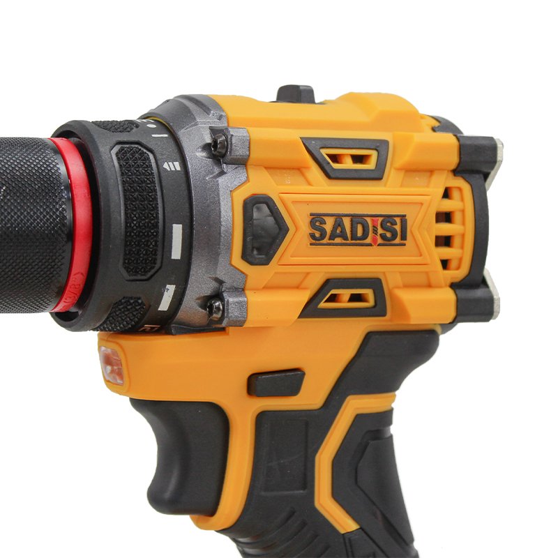 SADIS 21V/2.0Ah Cordless Drill- 70Nm Dual Speed Cordless Tools Brushless Motor Cordless Drill Set Lithium Ion Batteries