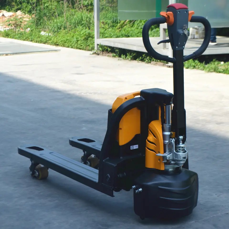 1.5 Tons 2.5 Tons Pallets Handle Forklift Trucks Lithium Ion Battery Drive Wheel for Full Electric Pallet Truck