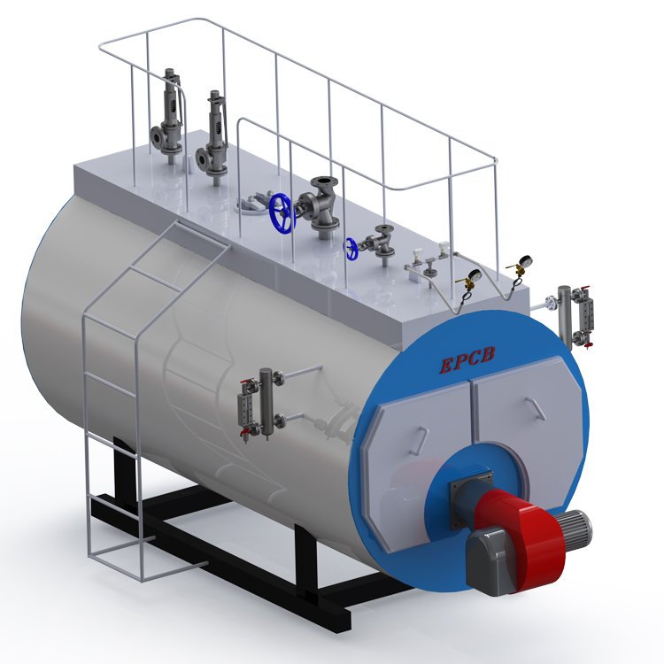 1-20 Ton Industrial Oil or Gas Fired Steam Boilers Used for Laundry