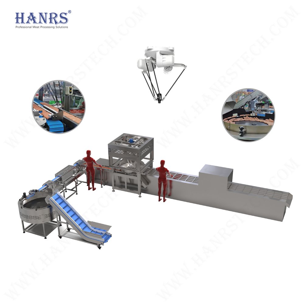 Hanrs Customizable Compact Automatic Feeding Line New Condition Customizable Auto Feeder