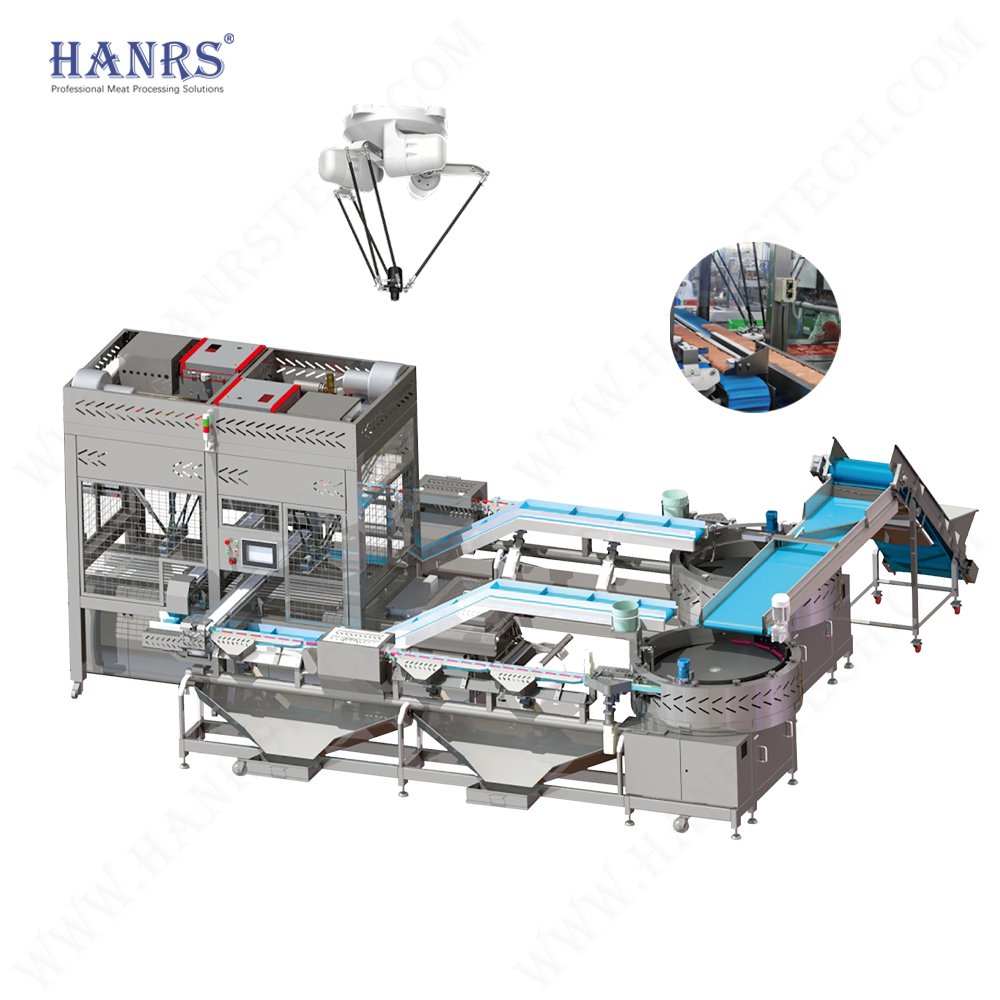 Hanrs Customizable Compact Automatic Feeding Line New Condition Customizable Auto Feeder