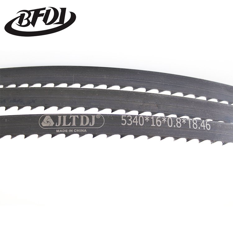 High-Performance 13*0.8*3P Cnc Curved BandSaw Blades Teeth Hardened Band Saw Blades material suitable for Furniture Factory