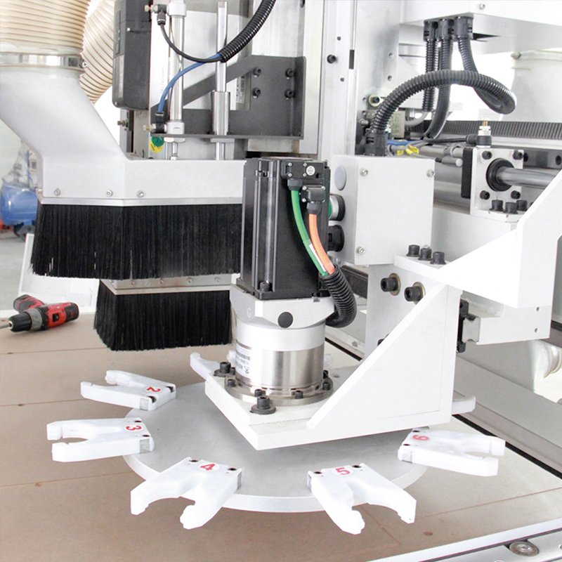 R-TUP Automatic Wood Nesting ATC CNC Router Machine Wood Engraving Production Line