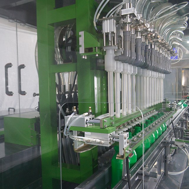 Source Manufacturer Custom Coating Servo Motor Drive Filling Machine Automatic Feeding Single Cap Machine