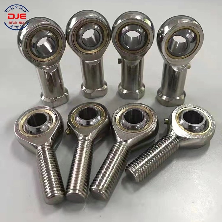 Left thread 18 mm inner diameter, carbon rod end bearing, high precision