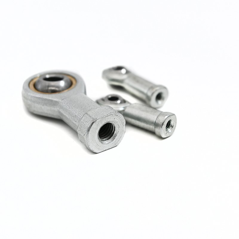 M6 M6*1 Female Thread 6mm bore Self-lubricating Rod End Joint Bearing SI6 T/K SI6T/K With Left or Right Thread