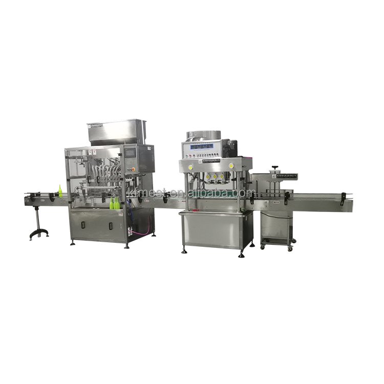 Automatic Piston Paste Filler Chili Sauce Tomato Thick Sauce Tahini Glass Jar Filling Machine With Mixer
