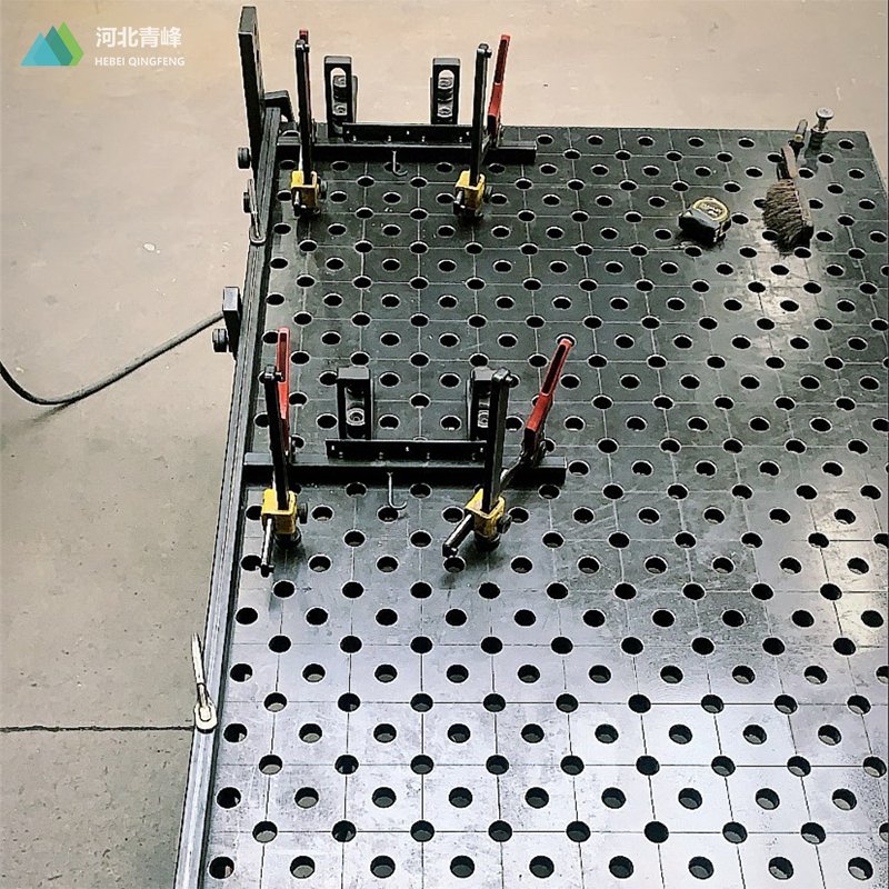 Intelligent D28 D16 Cast Steel Welding Table Soldering Iron Station With Fixtures Clamping System Jigs Accessories