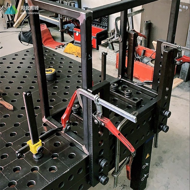 Intelligent D28 D16 Cast Steel Welding Table Soldering Iron Station With Fixtures Clamping System Jigs Accessories