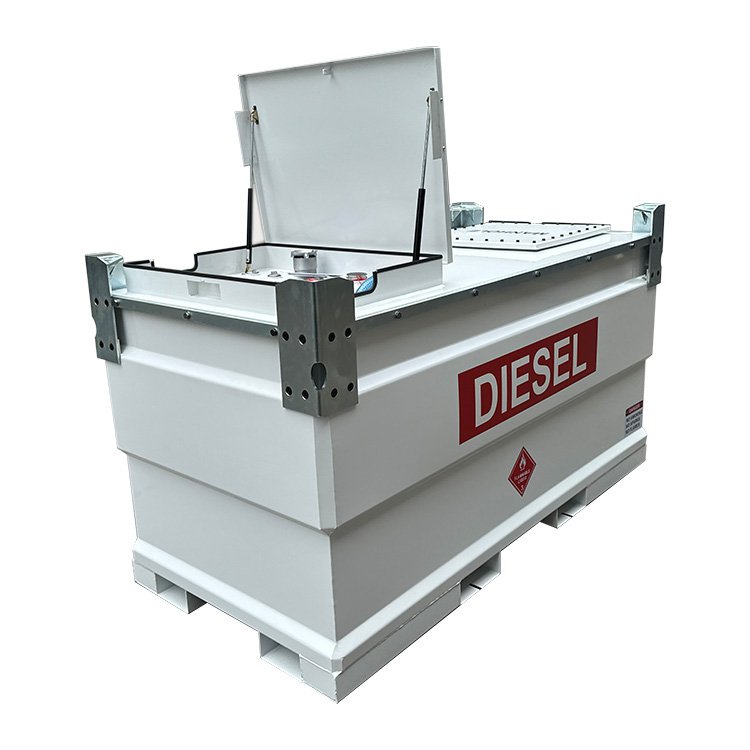 Sumac Carbon Steel Aboveground Removable diesel Jet Fuel Transfer Motor Gasoline Petrol Double Skin Oil Cube Def tank Price