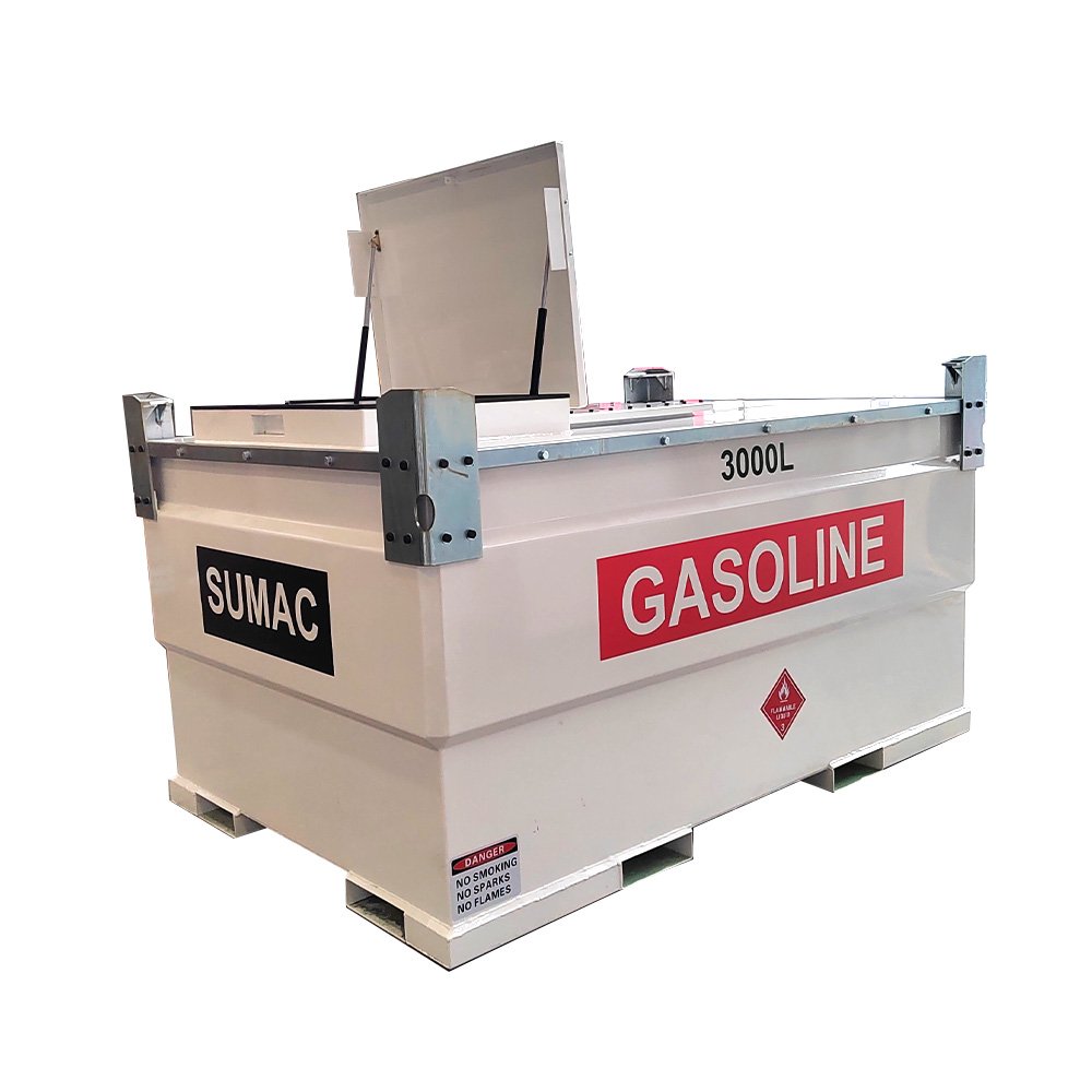 Sumac Carbon Steel Aboveground Removable diesel Jet Fuel Transfer Motor Gasoline Petrol Double Skin Oil Cube Def tank Price