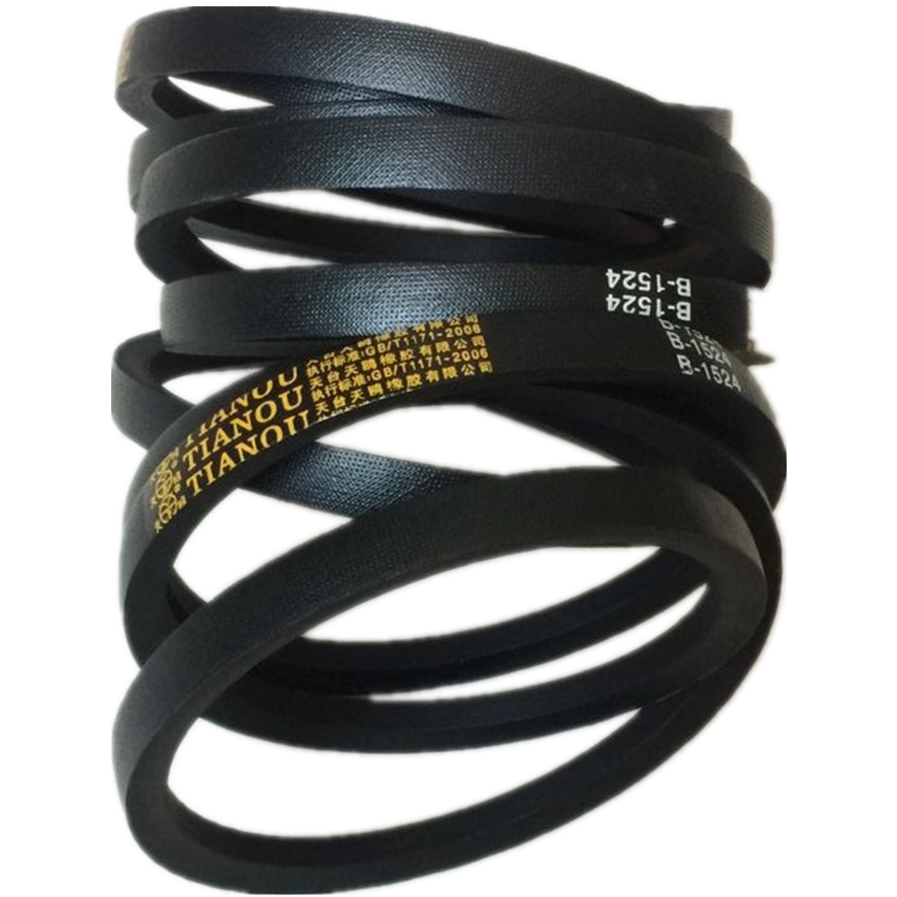 Tianou Wholesale Double Rubber Transmission Wrapped V Belt Transmission Adjustable Industrial Rubber V Belt