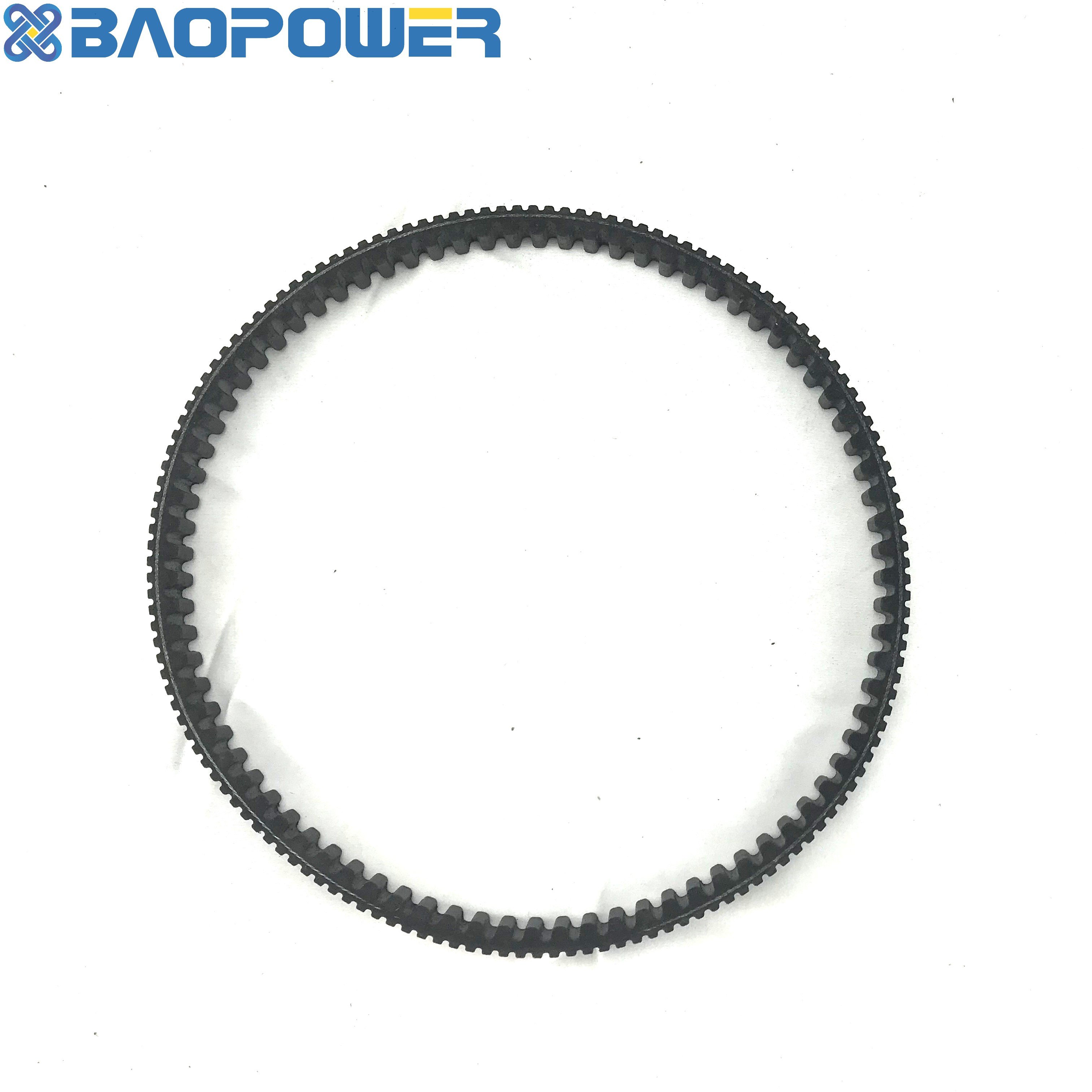Baopower Motorcycle Drive Belts Spare Parts And Accessories Hight Wear Resisting Rubber Motorcycle Transmission Belt