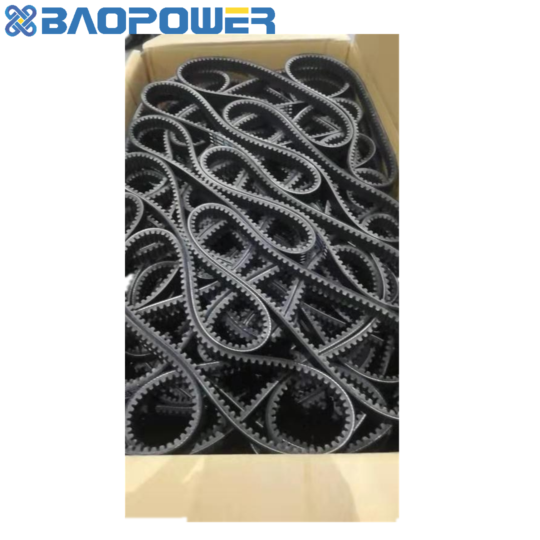 Baopower Motorcycle Drive Belts Spare Parts And Accessories Hight Wear Resisting Rubber Motorcycle Transmission Belt