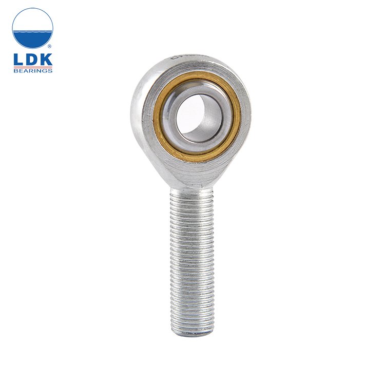 LDK High Precision M8 Inch Size 8Mm Ball Joint Forged Mild Steel Rod End Bearing