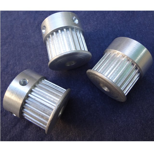 24T 3M HTD Timing Belt Pulleys 6FC Type for Industrial Use