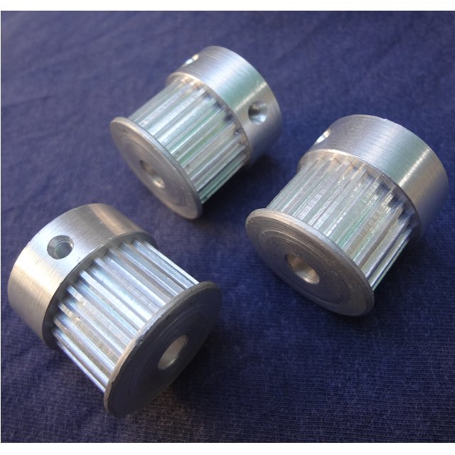 24T 3M HTD Timing Belt Pulleys 6FC Type for Industrial Use