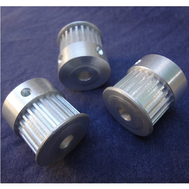24T 3M HTD Timing Belt Pulleys 6FC Type for Industrial Use