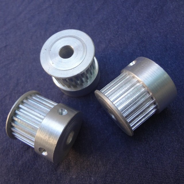 24T 3M HTD Timing Belt Pulleys 6FC Type for Industrial Use