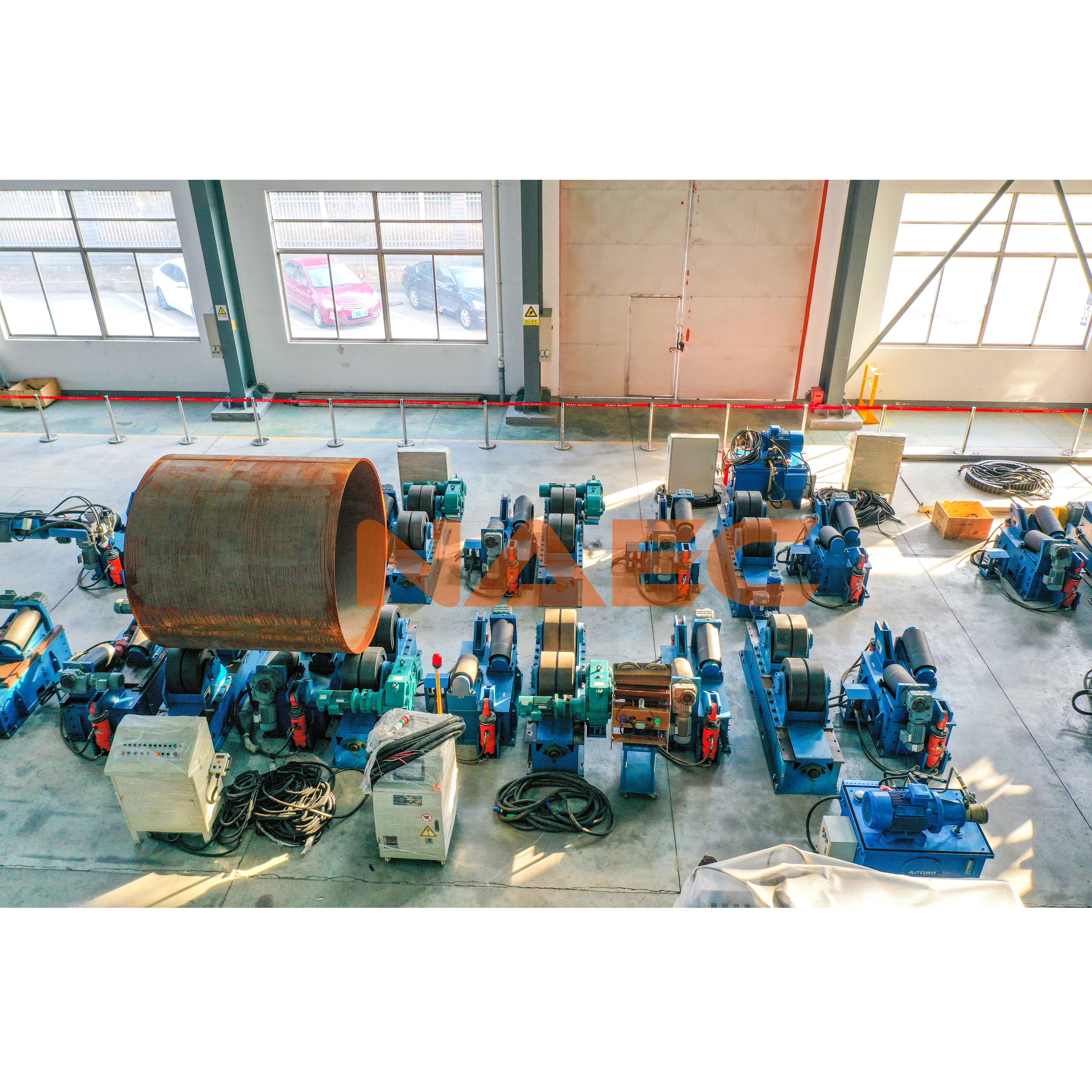 Customizable Shell and Tubular Fitting-Up Machine for Versatile Industrial Applications