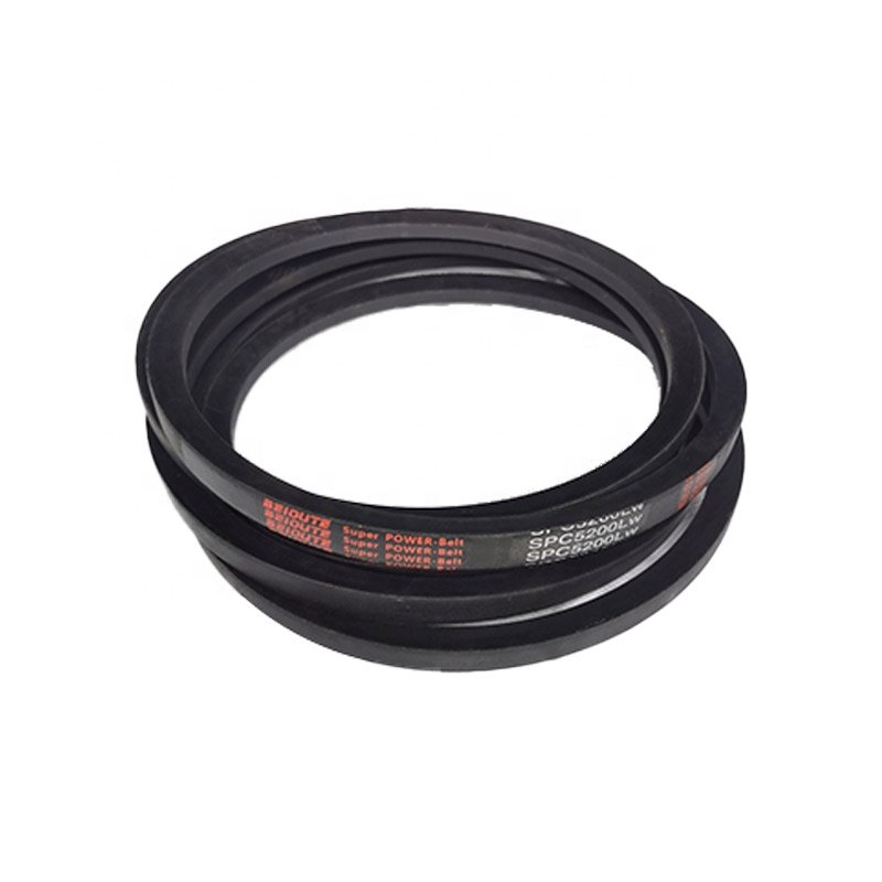OEM Customizable Rubber V Belt for Construction and Farm Industries Raw Edge Cogged Toothed Transmission Belts Cutting V Belt