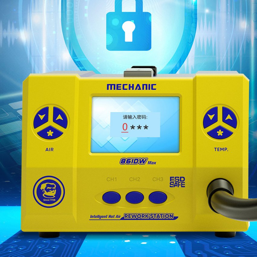 Original Intelligent 861DW MAX Lead-Free Digital Display Mobile Phone Repair Hot Air Station High Power Desoldering Station
