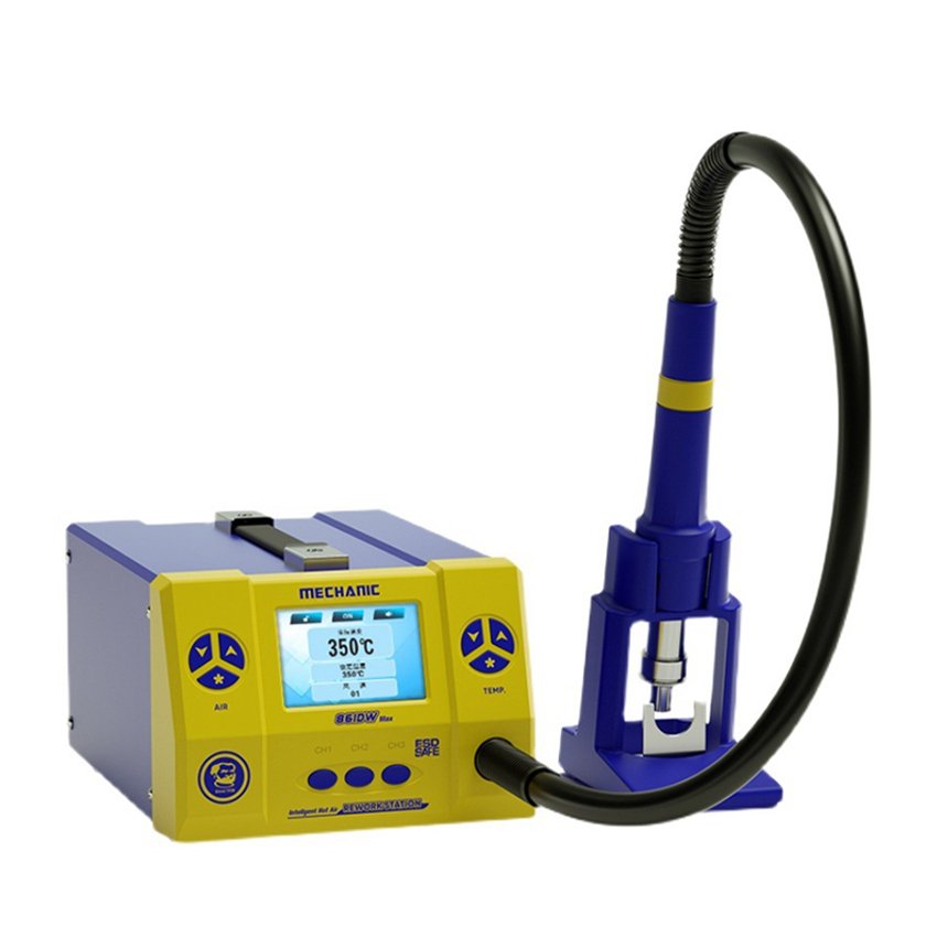 Original Intelligent 861DW MAX Lead-Free Digital Display Mobile Phone Repair Hot Air Station High Power Desoldering Station